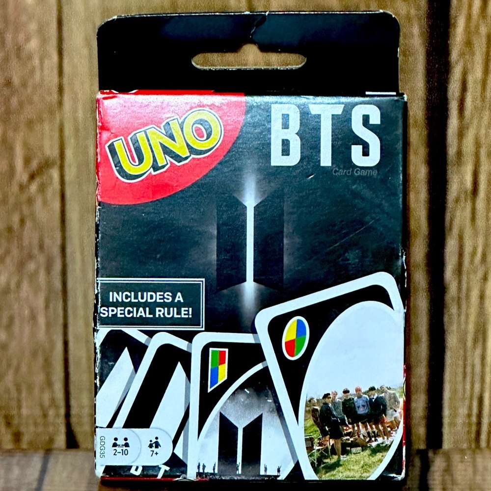 BTS Uno Card Game